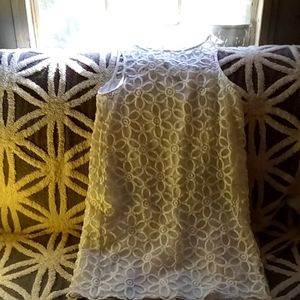 Mud pie size 5 white dress